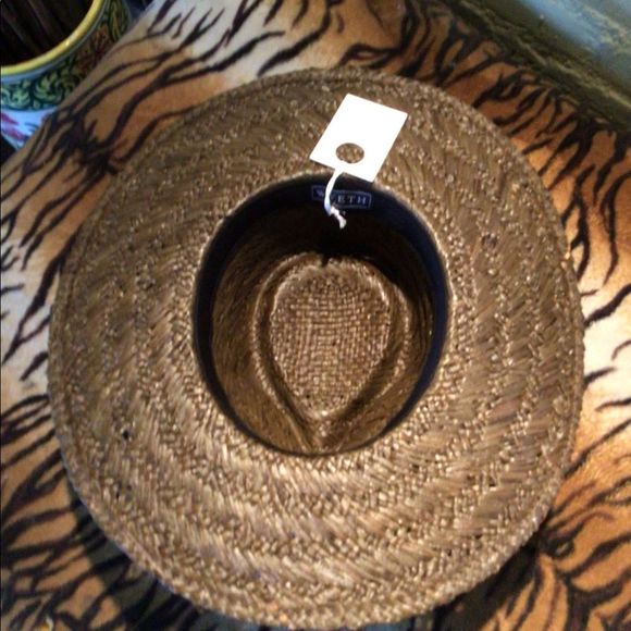 Host Pick ! ??! Wyeth chocolate woven straw rancher hat